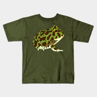Ornate Pacman Frog Kids T-Shirt
